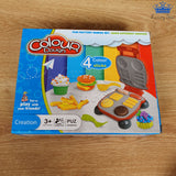 Plastilina Play Dough Color Set Comida Rapida 4 Colors y Mas