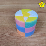 Cilindro Prisma Pentagonal 3x3 Cubo Rubik YJ Colorful Stars