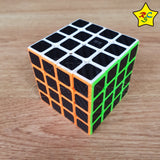 Qiyuan S Carbono Textura Qiyi Cubo Rubik 4x4 Original Cobra