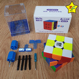 Weilong Wr M 2021 Maglev Cubo Rubik 3x3 Moyu Original Morado