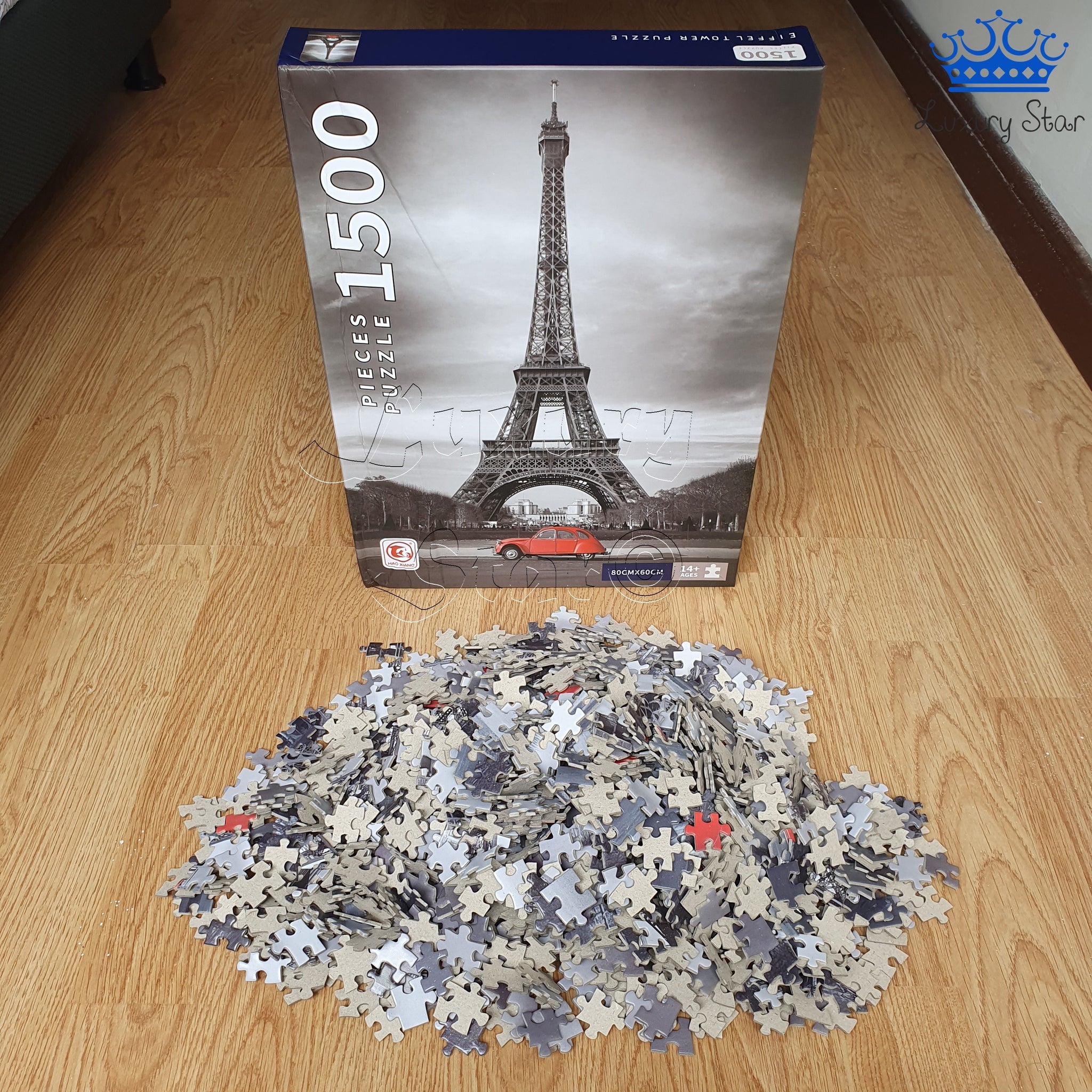 cuello pecado Supermercado Rompecabeza Grande Torre Eiffel Paris Armar - 1500 Piezas – Rubik Cube Star