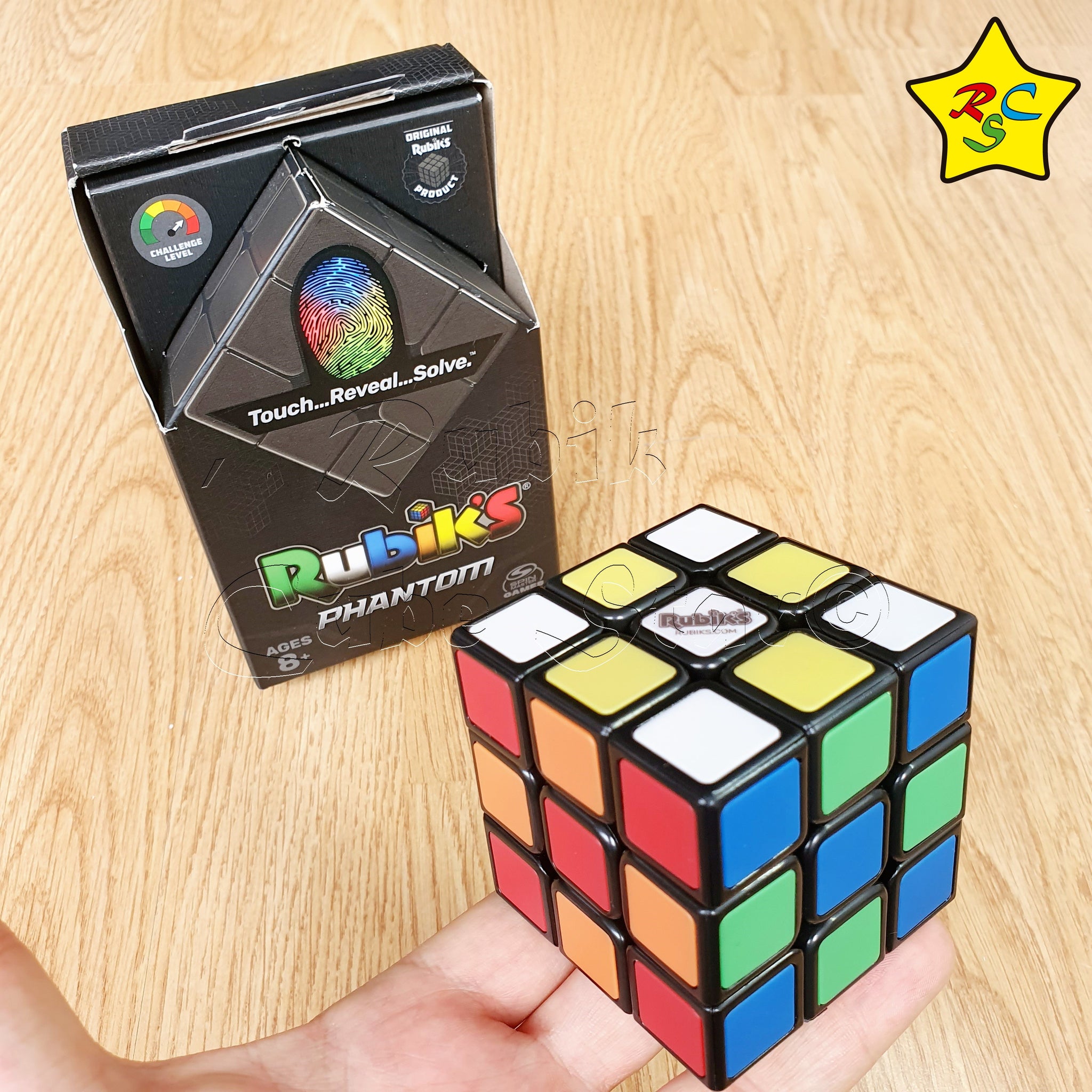 Cubos De Rubik 3x3 Cubo Rubik's 3x3 Phantom Hasbro Original Fantasma Color – Rubik Cube Star