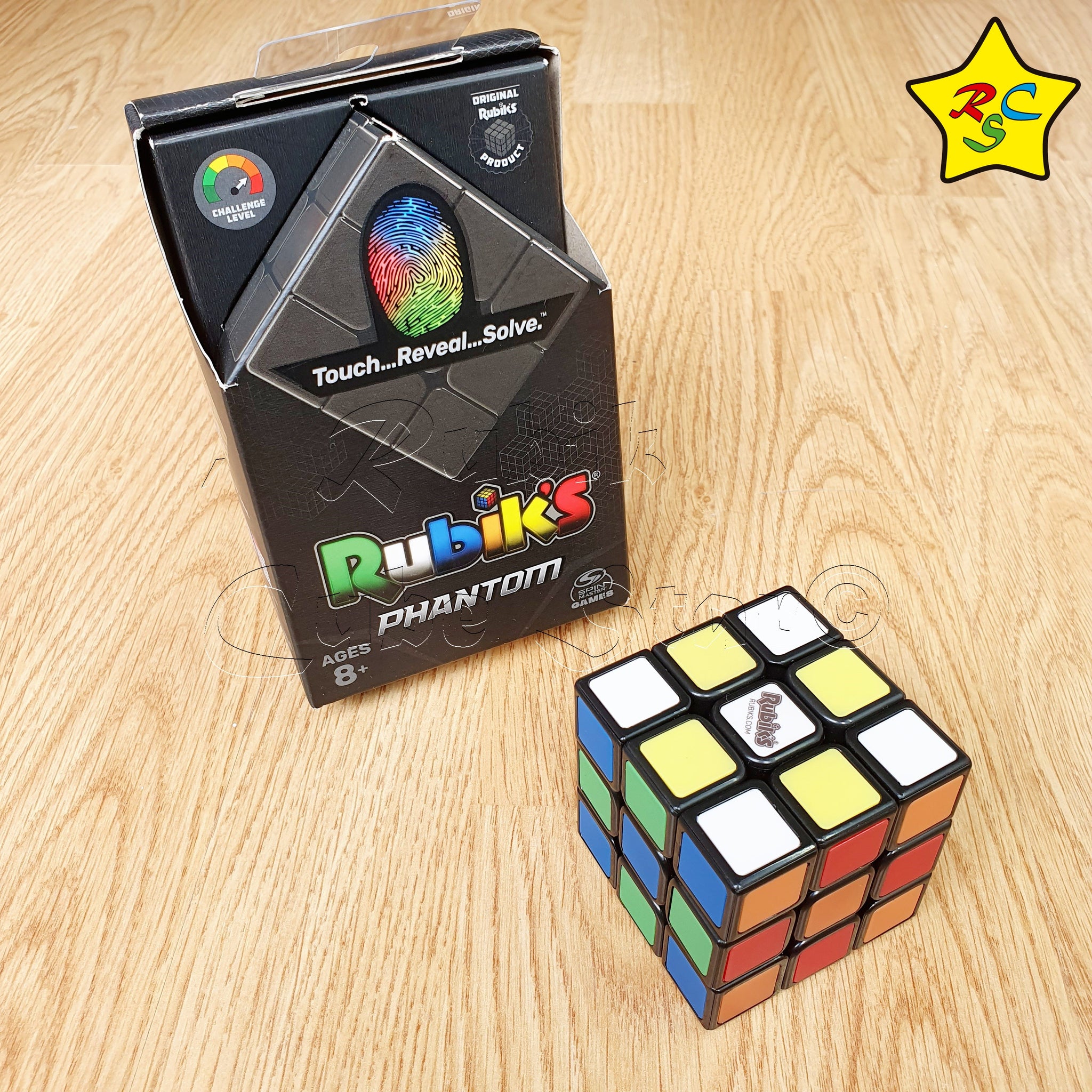 Cubo Rubik 3 Colores Cubo Rubik's 3x3 Phantom Hasbro Original Fantasma Color – Rubik Cube Star
