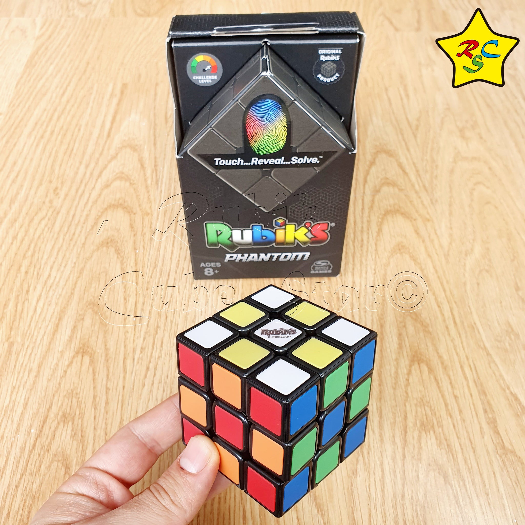 Venta De Cubos Rubik Cubo Rubik's 3x3 Phantom Hasbro Original Fantasma Color – Rubik Cube Star