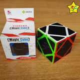Skewb Fibra Carbono Cubo Rubik Magic Cobra Speedcube