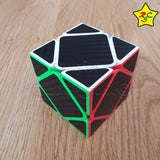 Skewb Meilong Fibra Carbono Cubo Rubik Moyu Speedcube