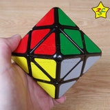 Cubo Rubik Skewb Diamond Octaedro Bi Piramidal Lanlan - Negro