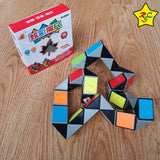 Snake Rubik 36 Piezas Antiestrés Rompecabezas Colores Formas