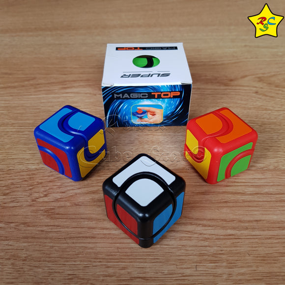 Cubo Spinner Rubik 3x3 Fidget Cube Magico - Pegatinas