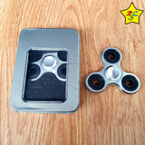 Spinner Metalico Lujo 3 Puntas Abs Fidget Spiner Brillante