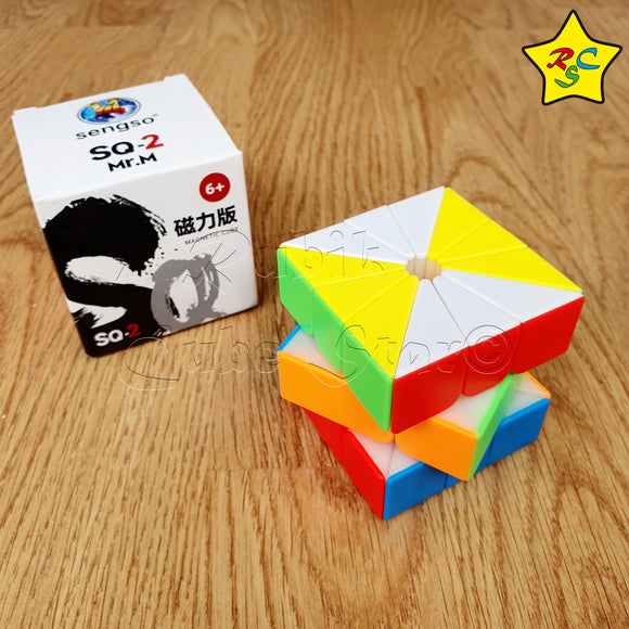 Square 2 Two Magnetico Shengshou Mrm Cubo Rubik Dificultad