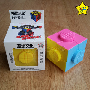 Moyu Wheel Of Time Round Cubo Rubik 3x3 Maquina Del Tiempo Candy Colors