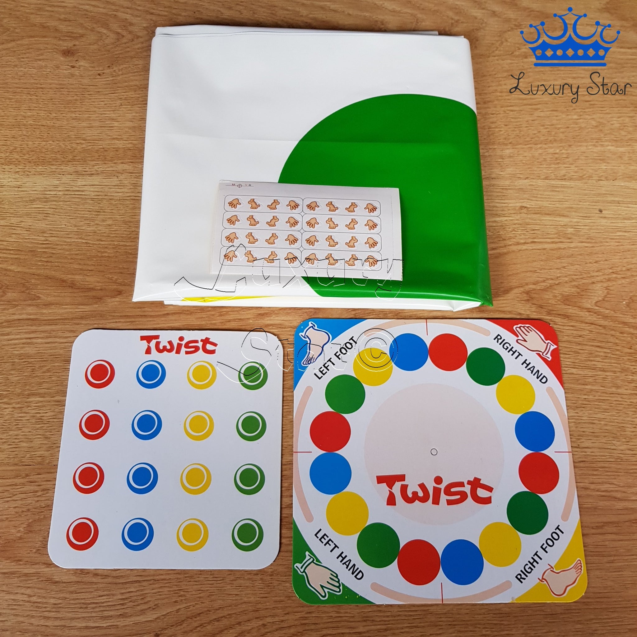 Twister Juego 2 En 1 Familia Twist Tapete Colores Dedos Pies – Rubik Cube  Star