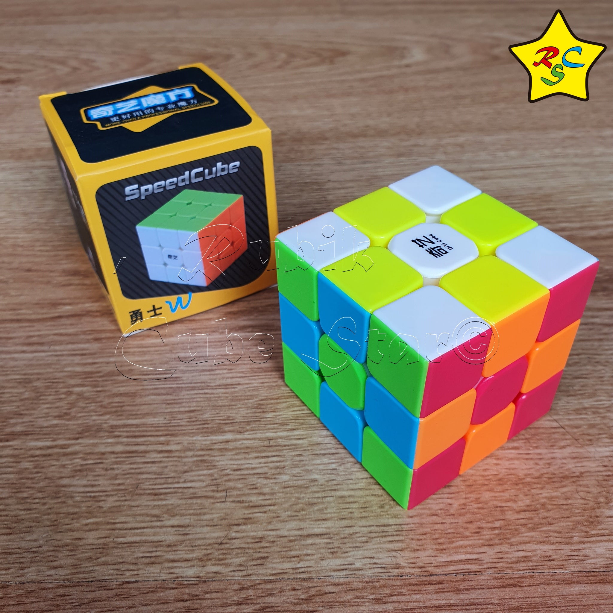 Cubo Rubik Warrior 3x3 Qiyi Warrior W Speedcube Original – Rubik Cube Star