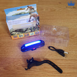 Faro Bicicleta Led Usb Light Recargable Luminoso Deporte