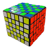 Cubo Rubik 6x6 Negro Qifan W Qiyi Profesional Speed Stickers