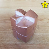 Cubo Rubik 2x2 Yuanfang Yj Modificacion Mirror Plateado - Rosado St