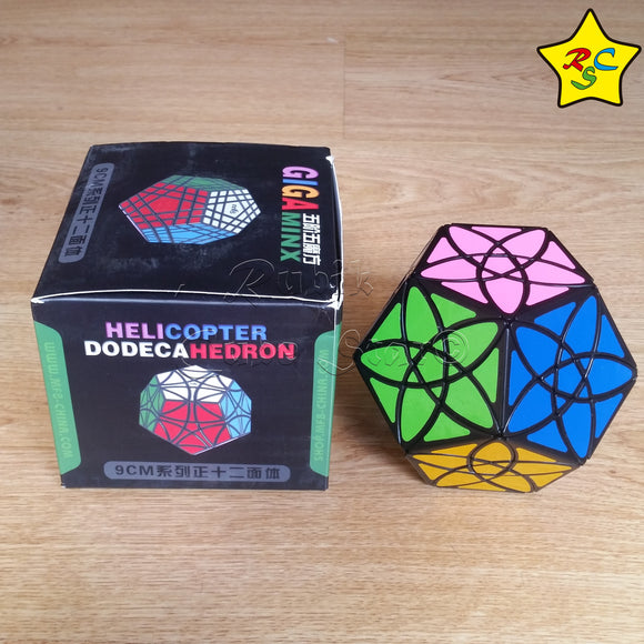 Cubo Rubik Dodecaedro Bauhinia MF8 Cubo Rex - Negro