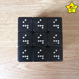 Cubo Rubik Braille 3x3 Armar A Ciegas Zcube Textura Tacto