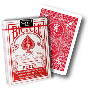 Cartas Bicycle Poker Seconds Baraja 2da Impresión Económica.