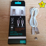 Cable Usb Magnetico Cargador Carga Rapida 1m - Android - Ios-