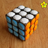 Cubo Rubik YJ Carat Diamond 3x3 Speedcube Candy Colors