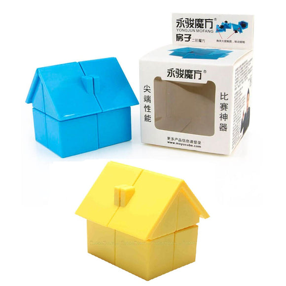 Cubo Rubik 2x2 Casa House Mirror Moyu Yj Mod 2x2