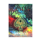 Baraja Cartas Stargazer Nebula Colores Verde Bicycle Poker