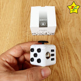 Fidget Cube Antiestrés Juguete Sensorial 6 En 1 Multicolor