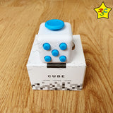 Fidget Cube Antiestrés Juguete Sensorial 6 En 1 Multicolor