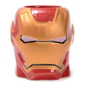 Mug Iron Man Vaso Super Heroe Pocillo Geek Detalle - Rojo - Negro