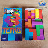 Jenga Tetris Formas Juego Mesa Stacko Torres Juguete