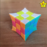 Cubo Rubik Concavo 3x3 Jinjiao Yj Stickerless Candy Speedcube