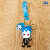 Llavero Ghost Rider Naranja Azul Fantasma Vengador Detalle