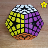 Cubo Rubik Master Kilominx Shengshou 4x4 Megaminx Dodecaedro - Negro