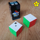 Pack 2x2 Y 3x3 Cubos Rubik Moyu Meilong Gift Speed Cube X2