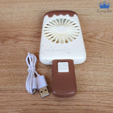 Ventilador Portable Mini Paleta Fan Usb Plastico Helado