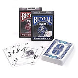 Cartas Bicycle Pro Poker Peek Vista Indice Grande Baraja