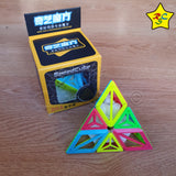 Pyraminx ADN 3x3 Cubo Rubik DNA Qiyi Textura Unica Speed