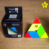Cubo Rubik Pyraminx Magnetico Qiyi 3x3 - Negro - Stickerless