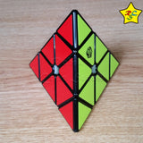 Cubo Rubik Pyraminx Magnetico Qiyi 3x3 - Negro - Stickerless