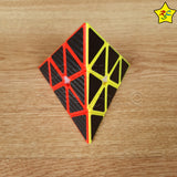 Pyraminx Fibra Carbono 3x3 Meilong Moyu Cubo Rubik Speedcube
