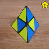 Cubo Rubik Shengshou Pyraminx 2x2 Pyramorphix Piramide  - Negro