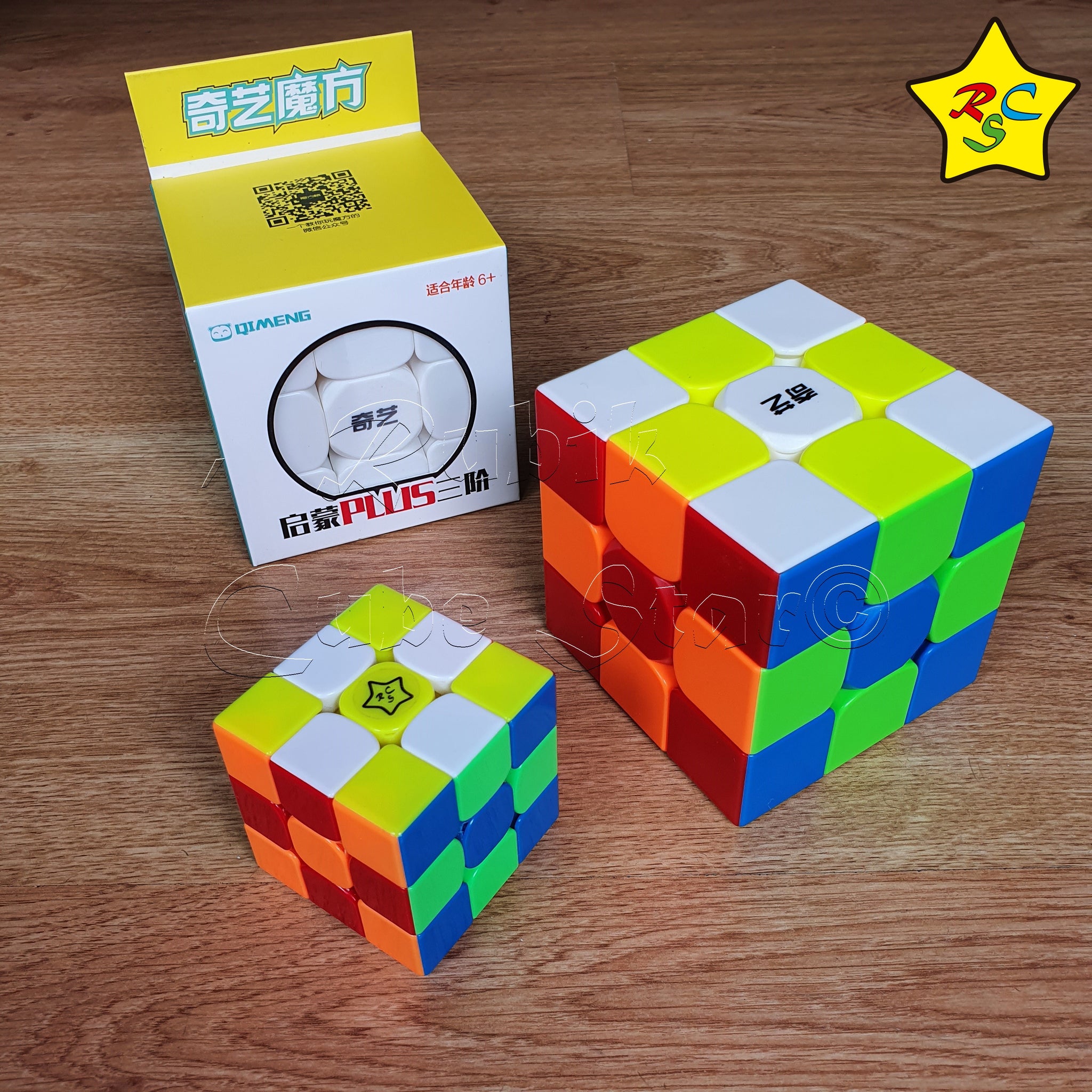 Cubo De Rubik Gigante Cubo Rubik 3x3 Qimeng Plus 9 Cm Gigante Qiyi Stickerless – Rubik Cube Star
