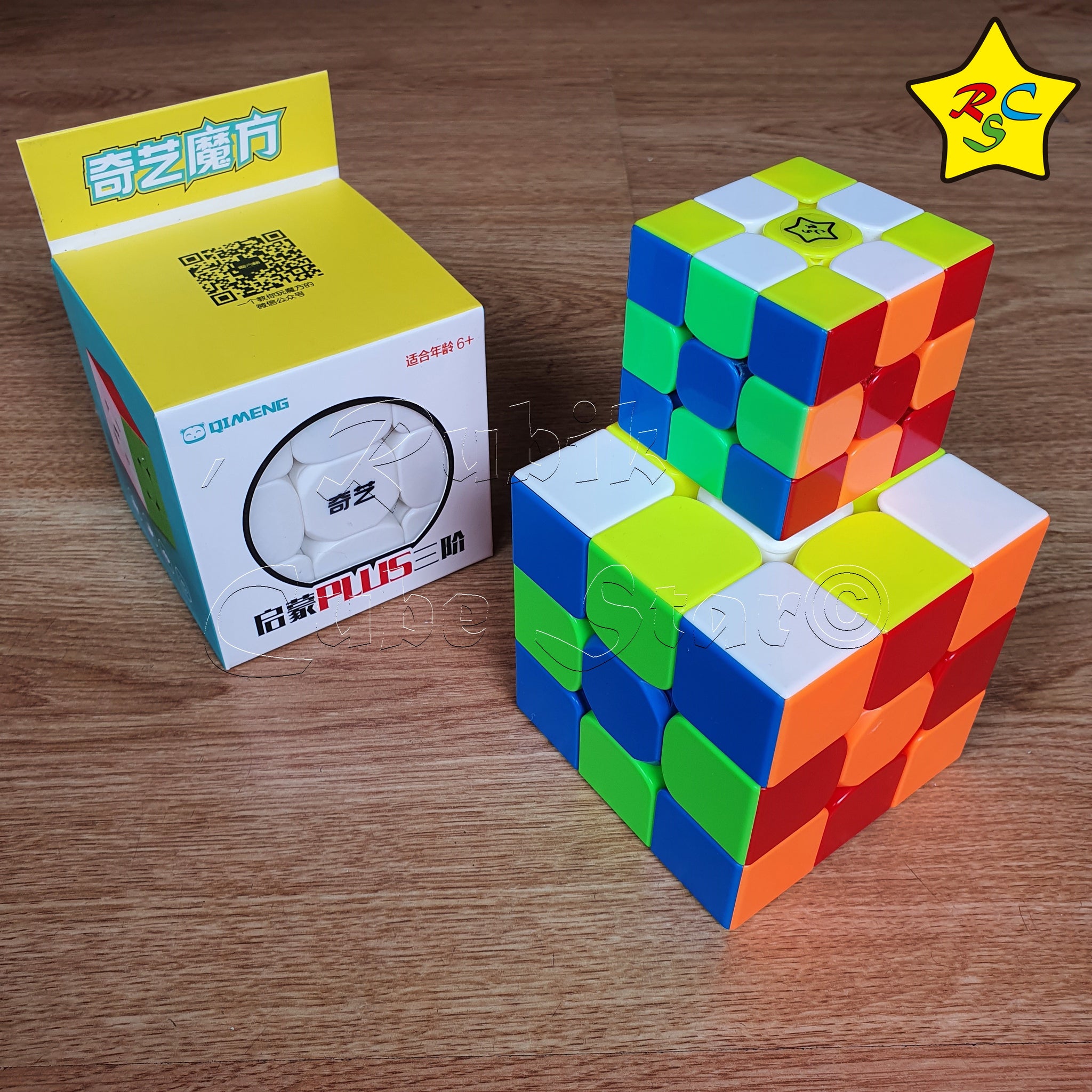Cubo De Rubik Gigante Cubo Rubik 3x3 Qimeng Plus 9 Cm Gigante Qiyi Stickerless – Rubik Cube Star