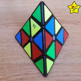 Cubo Rubik Pyraminx Qiyi Qiming Speedcube - Negro- Stickerless