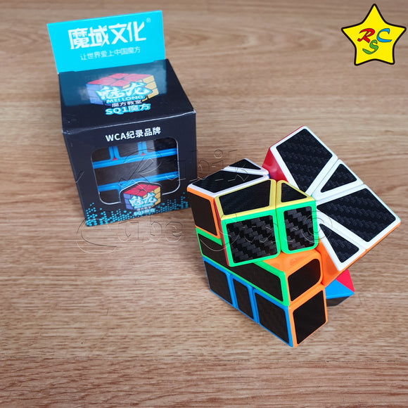 Cubo Rubik Square One Fibra Carbono Meilong Speedcube Moyu