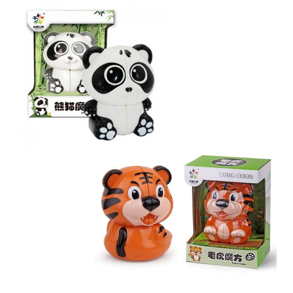 Cubo Rubik Oso Panda 2x2 Tigre 2x2 Animal Yuxin Grande