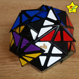 Cubo Rubik Starminx I Mf8 Megaminx Estrella Dodecaedro - Negro