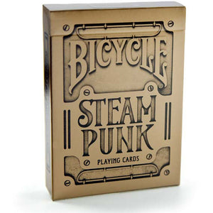 Cartas Bicycle Steampunk Dorado Plata Acero Edicion Especial